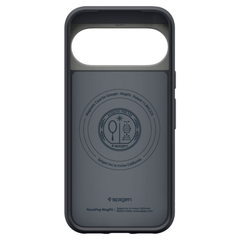 Spigen Nano Pop Mag MagSafe dėklas skirtas Google Pixel 11 Pro, Black Sesame