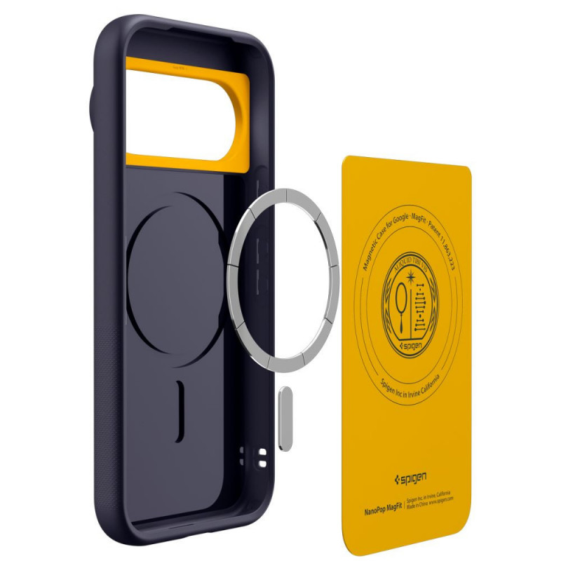 Spigen Nano Pop Mag MagSafe dėklas skirtas Google Pixel 11 Pro, Blueberry Navy