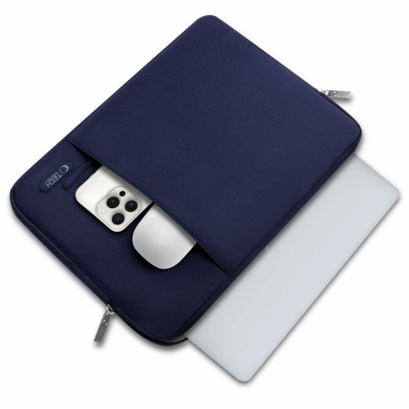Tech-Protect Sleevy 13-14" nešiojamojo kompiuterio įmautė, Navy Blue