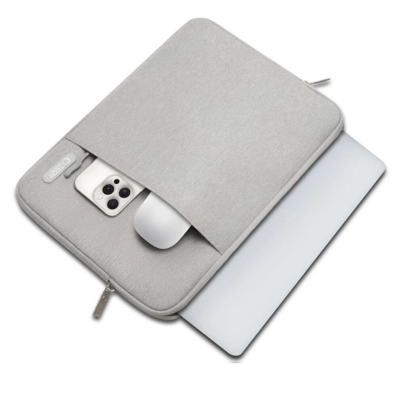Tech-Protect Sleevy 13-14" nešiojamojo kompiuterio įmautė, Crayon Grey
