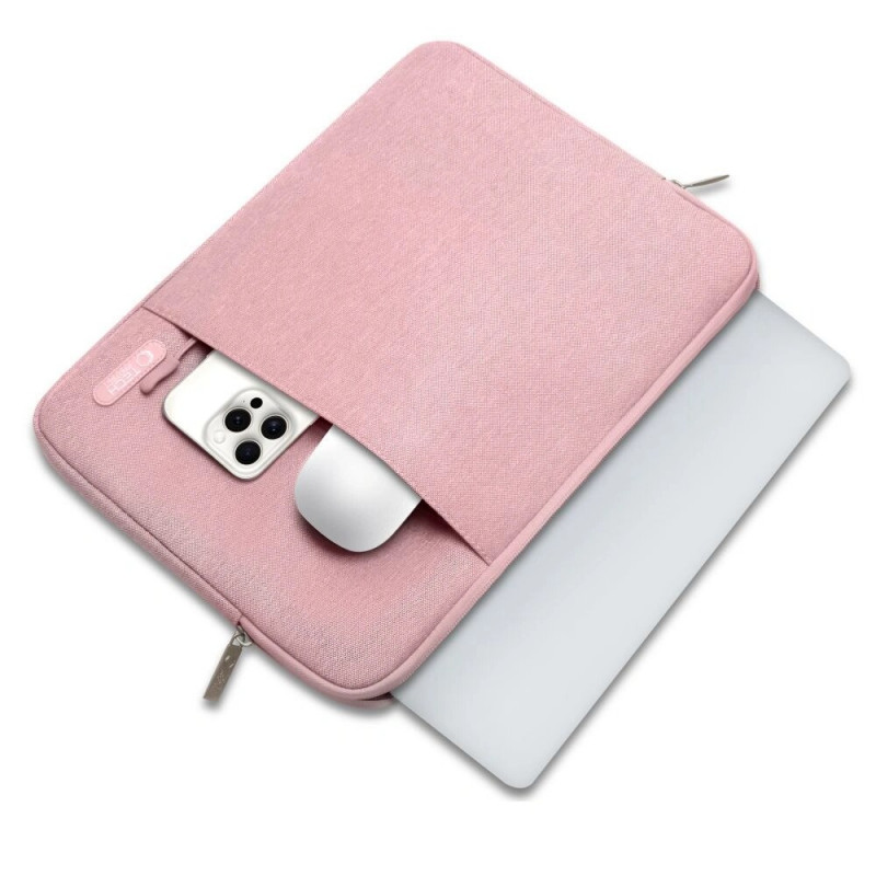 Tech-Protect Sleevy THP3325 nešiojamojo kompiuterio 13-14" įmautė, Dusty Rose