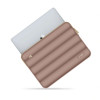 Tech-Protect Puffy nešiojamojo kompiuterio 15-16" dėklas su priedų krepšeliu, Walnut