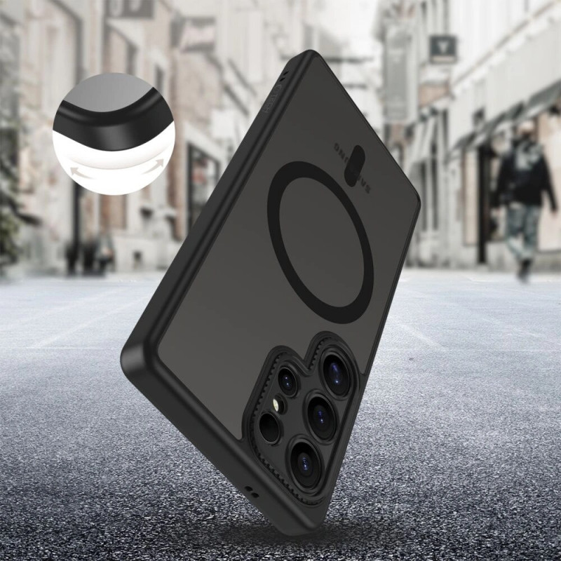 Tech-Protect MagCam MagSafe dėklas skirtas Samsung Galaxy S25 Ultra, matinė juoda