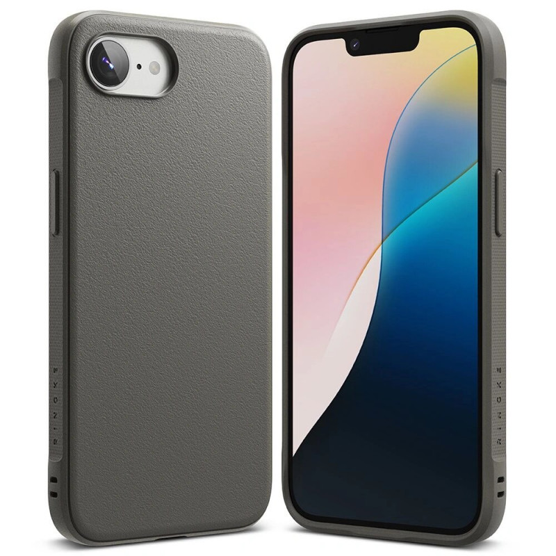 Ringke Onyx dėklas, skirtas Apple iPhone 17e / 16e, pilkas