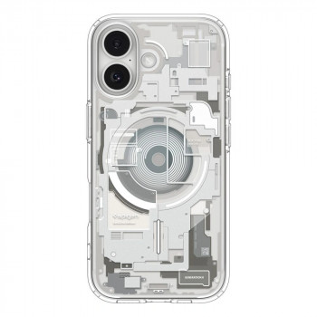 Spigen Spigen Ultra Hybrid Mag MagSafe dėklas, skirtas Apple iPhone 17 Zero One, Natural Titanium
