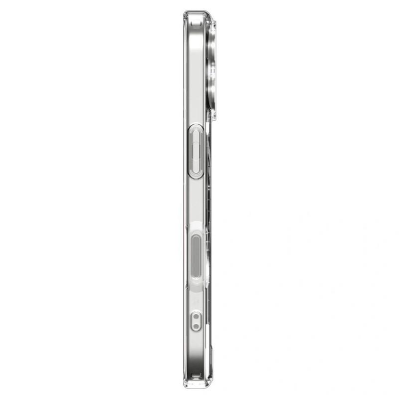 Spigen Ultra Hybrid Mag MagSafe ACS10380 dėklas, skirtas Apple iPhone 17, Clear/White
