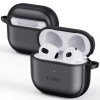Tech-Protect Magmat dėklas Apple AirPods 4, matinė juoda