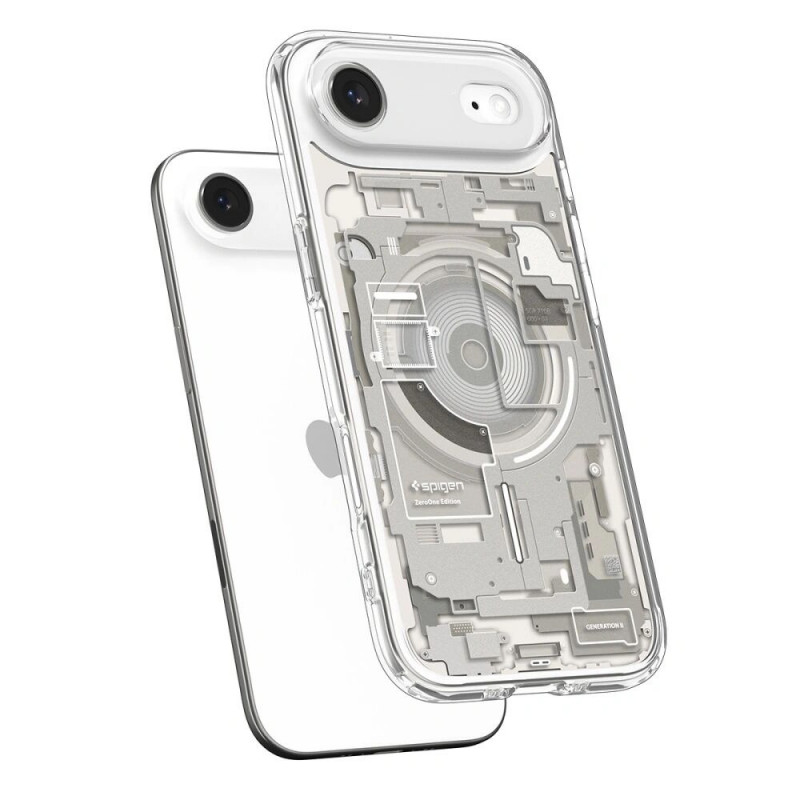 Spigen dėklas Spigen Ultra Hybrid Mag MagSafe ACS10319 skirtas Apple iPhone Air, Zero One Natural Titanium