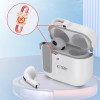 Tech-Protect plonas dėklas su kabliu Apple AirPods 4, baltas