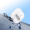 Tech-Protect plonas dėklas su kabliu Apple AirPods 4, baltas