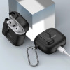 Tech-Protect plonas kabliuko dėklas Apple AirPods 4, juodas