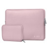 Tech-Protect NeoSlim nešiojamojo kompiuterio 15-16" dėklas su priedų krepšiu, Dusty Rose
