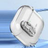 Tech-Protect plonas kabliukinis dėklas Apple AirPods 4, permatomas