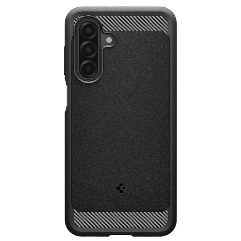 Spigen Rugged Armor ACS09844 dėklas, skirtas Samsung Galaxy A17 4G / 5G, matinis juodas