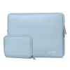 Tech-Protect NeoSlim nešiojamojo kompiuterio 13-14" dėklas su priedų krepšeliu, Winter Blue