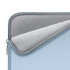 Tech-Protect NeoSlim nešiojamojo kompiuterio 13-14" dėklas su priedų krepšeliu, Winter Blue