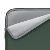 Tech-Protect NeoSlim nešiojamojo kompiuterio 13-14" dėklas su priedų krepšiu, Midnight Green