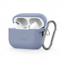 Tech-Protect silikoninis dėklas su kabliu Apple AirPods Pro 1 / 2, Baby Blue