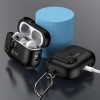Tech-Protect plonas dėklas su kabliu Apple AirPods Pro 1 / 2, juodas