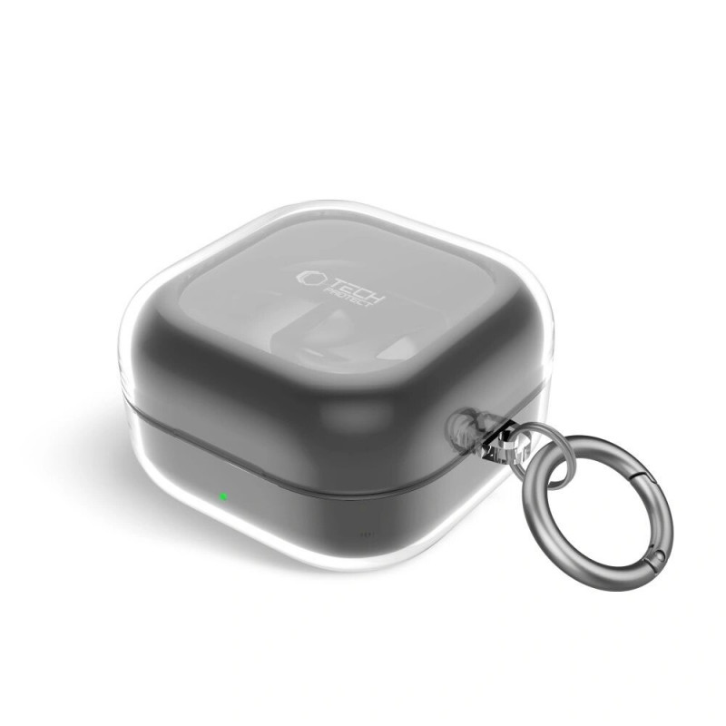 Tech-Protect FlexAir dėklas Samsung Galaxy Buds 4 / 4 Pro, permatomas