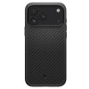Spigen Enzo Aramid T Mag MagSafe dėklas, skirtas Apple iPhone 17 Pro Max / 18 Pro Max, juodas