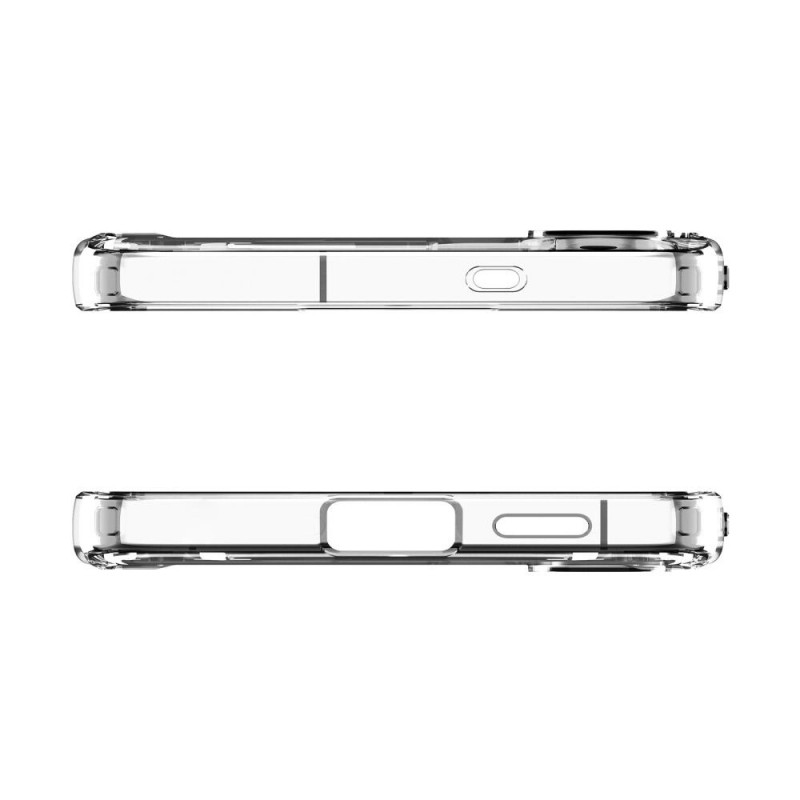 Spigen Ultra Hybrid dėklas skirtas Samsung Galaxy S25 FE, Crystal Clear