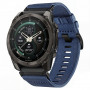 Tech-Protect nailono Classic laikrodžio dirželis, skirtas Garmin Fenix 5X / 5X Plus / 6X / 6X Pro / 7X / 8 / 8 Pro / 9 / 9 Pro 47 mm, Midnight Navy