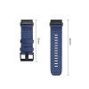 Tech-Protect nailono Classic laikrodžio dirželis, skirtas Garmin Fenix 5X / 5X Plus / 6X / 6X Pro / 7X / 8 / 8 Pro / 9 / 9 Pro 47 mm, Midnight Navy