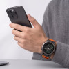 Tech-Protect nailono Classic laikrodžio dirželis, skirtas Garmin Fenix 5X / 5X Plus / 6X / 6X Pro / 7X / 8 / 8 Pro / 9 / 9 Pro 47 mm, Signal Orange