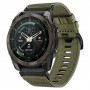 Tech-Protect nailono Classic laikrodžio dirželis, skirtas Garmin Fenix 5X / 5X Plus / 6X / 6X Pro / 7X / 8 / 8 Pro / 9 / 9 Pro 51 mm, Military Green
