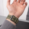 Tech-Protect nailono Classic laikrodžio dirželis, skirtas Garmin Fenix 5X / 5X Plus / 6X / 6X Pro / 7X / 8 / 8 Pro / 9 / 9 Pro 51 mm, Military Green