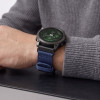 Tech-Protect Nailono Classic laikrodžio dirželis, skirtas Garmin Fenix 5X / 5X Plus / 6X / 6X Pro / 7X / 8 / 8 Pro / 9 / 9 Pro 51 mm, Midnight Navy