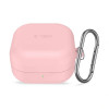 Tech-Protect silikoninis dėklas su kabliu Samsung Galaxy Buds 4 / 4 Pro, Dusty Pink