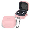 Tech-Protect silikoninis dėklas su kabliu Samsung Galaxy Buds 4 / 4 Pro, Dusty Pink