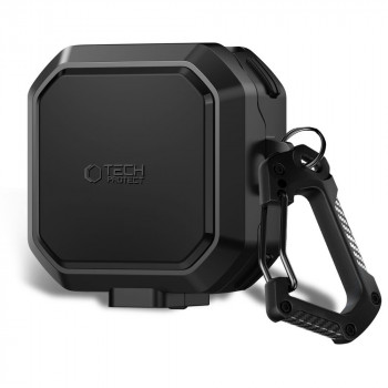 Tech-Protect Carbonox MagSafe dėklas Samsung Galaxy Buds 4 / 4 Pro, juodas