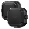 Tech-Protect Carbonox MagSafe dėklas Samsung Galaxy Buds 4 / 4 Pro, juodas