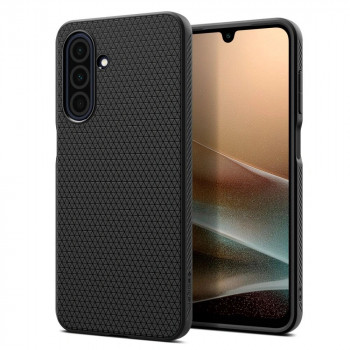 Spigen Liquid Air ACS09290 dėklas, skirtas Samsung Galaxy A26 5G, matinė juoda