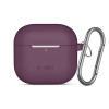 Tech-Protect silikoninis su kabliuku Apple AirPods 4 / 5 dėklas THP6094, bordo