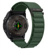 Tech-Protect Nylon Pro laikrodžio dirželis skirtas Garmin Fenix 5X / 5X Plus / 6X / 6X Pro / 7X / 8 / 8 Pro / 9 / 9 Pro (47 mm), military green