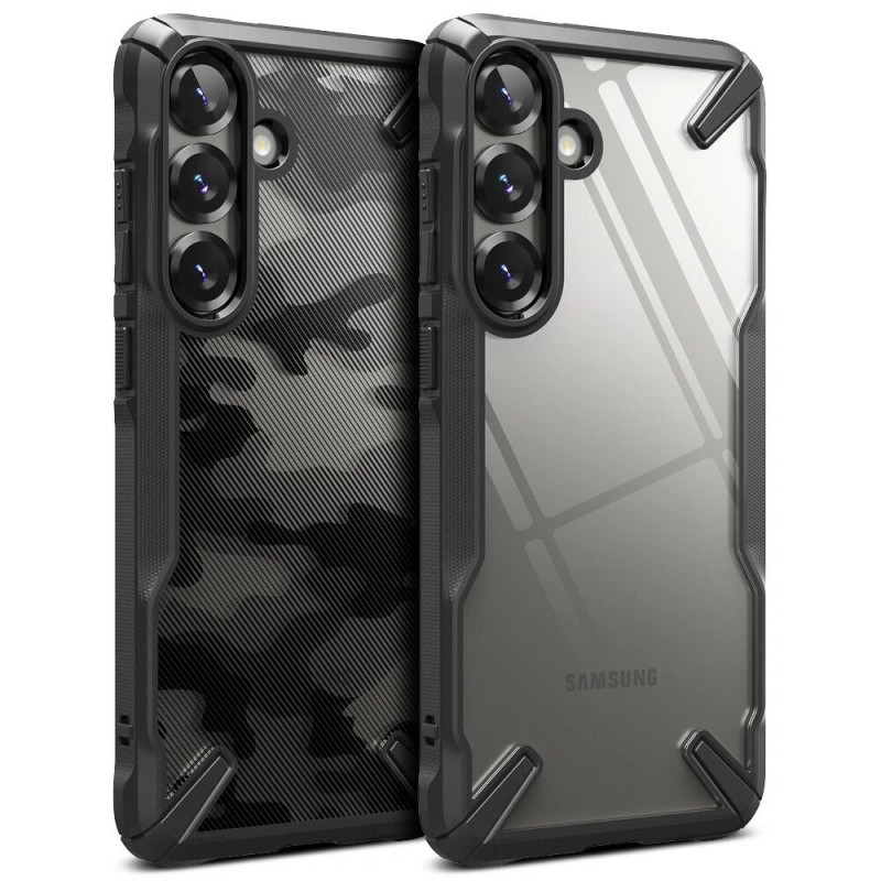 Ringke Fusion-X dėklas skirtas Samsung Galaxy S25+, camo black