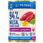 Petmex su ėriena ir žirniais suaugusiems šunims, 400 g