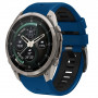 Tech-Protect Iconband Pro THP6047 laikrodžio dirželis, skirtas Garmin Fenix 5X / 5X Plus / 6X / 6X Pro / 7X / 8 / 8 Pro / 9 / 9 Pro (47 mm), navy / black