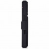 Decoded tekstūruoto silikono nuimama piniginė-dėklas, skirtas Apple iPhone 18 Pro / iPhone 17 Pro, phantom black