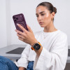 Tech-Protect Iconband Pro THP6048 laikrodžio dirželis, skirtas Garmin Fenix 5X / 5X Plus / 6X / 6X Pro / 7X / 8 / 8 Pro / 9 / 9 Pro (47 mm), oranžinis / juodas