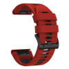 Tech-Protect Iconband Pro THP6050 laikrodžio dirželis, skirtas Garmin Fenix 5X / 5X Plus / 6X / 6X Pro / 7X / 8 / 8 Pro / 9 / 9 Pro (47 mm), raudonas / juodas