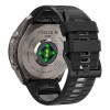 Tech-Protect Iconband Pro THP6046 laikrodžio dirželis skirtas Garmin Fenix 5X / 5X Plus / 6X / 6X Pro / 7X / 8 / 8 Pro / 9 / 9 Pro (47 mm), juodas / pilkas