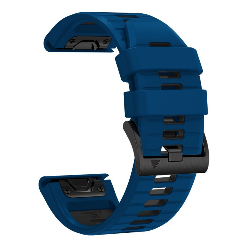 Tech-Protect Iconband Pro THP6040 laikrodžio dirželis, skirtas Garmin Fenix 5X / 5X Plus / 6X / 6X Pro / 7X / 8 / 8 Pro / 9 / 9 Pro (51 mm), navy / black