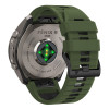 Tech-Protect Iconband Pro THP6041 laikrodžio dirželis, skirtas Garmin Fenix 5X / 5X Plus / 6X / 6X Pro / 7X / 8 / 8 Pro / 9 / 9 Pro (51 mm), žalias / juodas