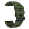 Tech-Protect Iconband Pro THP6041 laikrodžio dirželis, skirtas Garmin Fenix 5X / 5X Plus / 6X / 6X Pro / 7X / 8 / 8 Pro / 9 / 9 Pro (51 mm), žalias / juodas