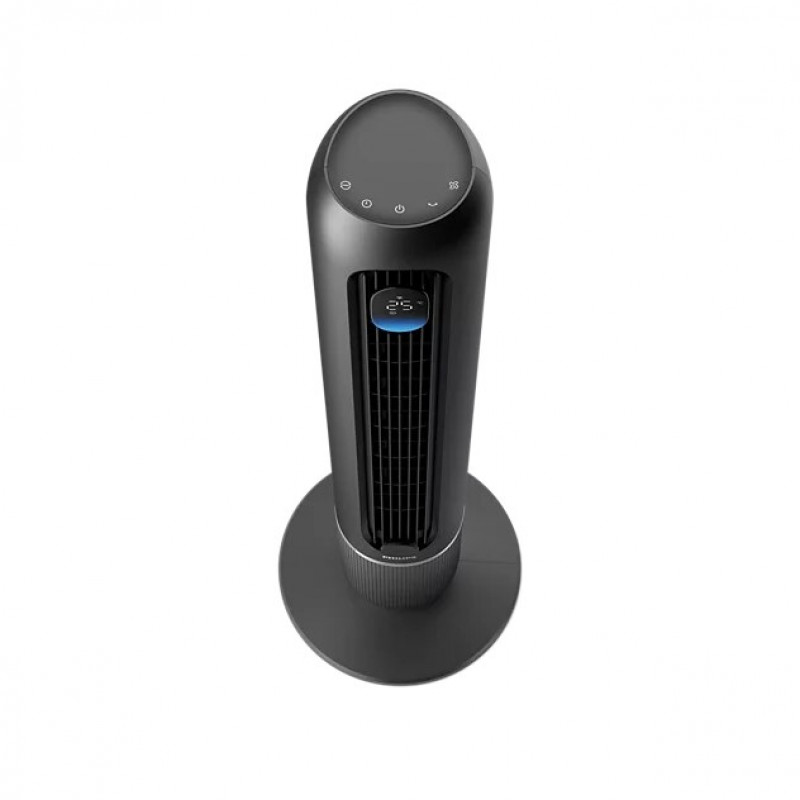 Philips 7000 Series CX7550/01 bokštinis ventiliatorius be menčių, juodas